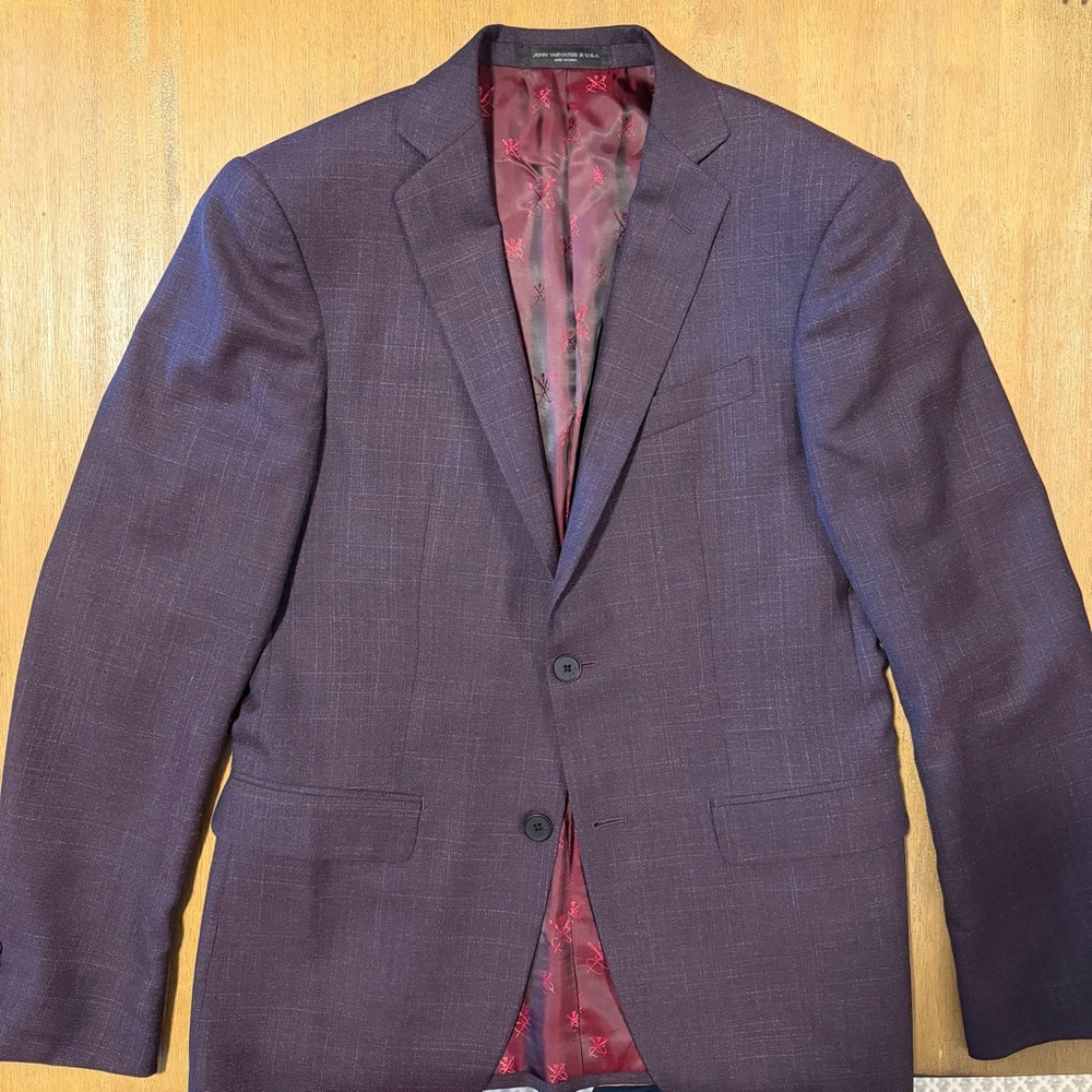 John Varvatos USA Blazer Loro Piana Wool Size 36R